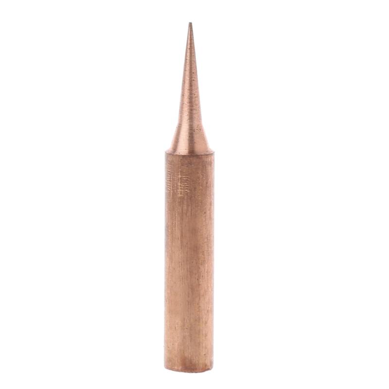 XDYZ 5 Pcs  Soldering Tips Kit 900M Lead-Free Copper Solder Iron Tip Welding Tool Replacement Accessories Multi-shaped Tips 2
