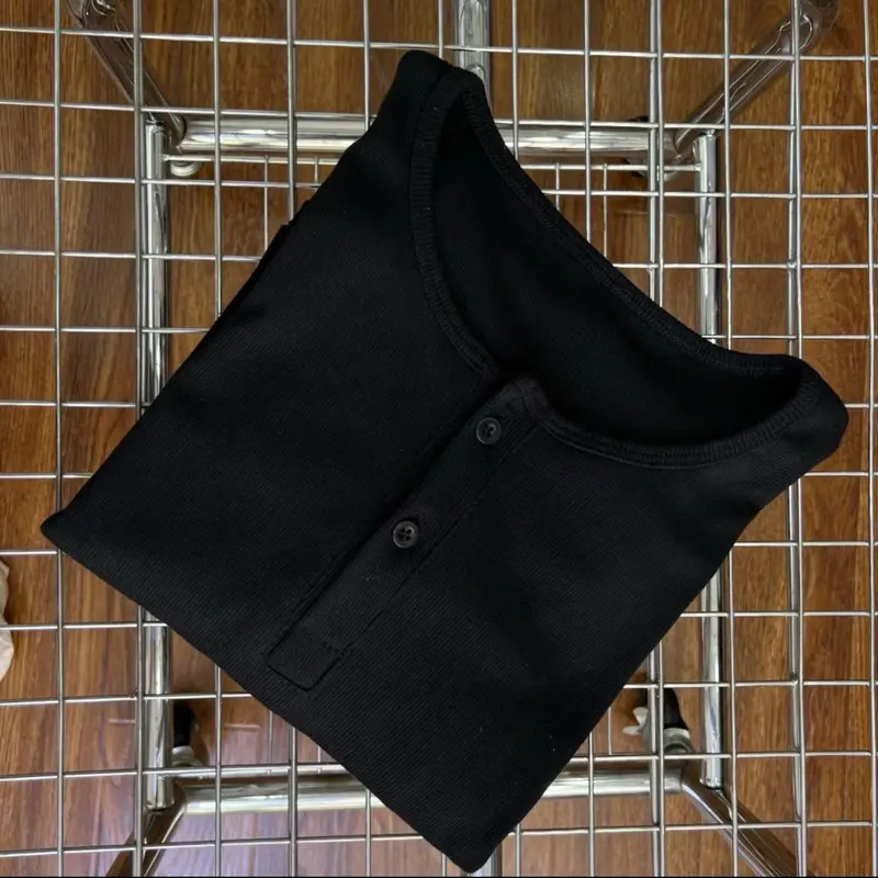 Áo thun nữ tay dài bo eo túi kiểu ,áo len tăm cúc túi sành điệu mã 01 Nhung Voi mã cp66 size dưới 54kg 5