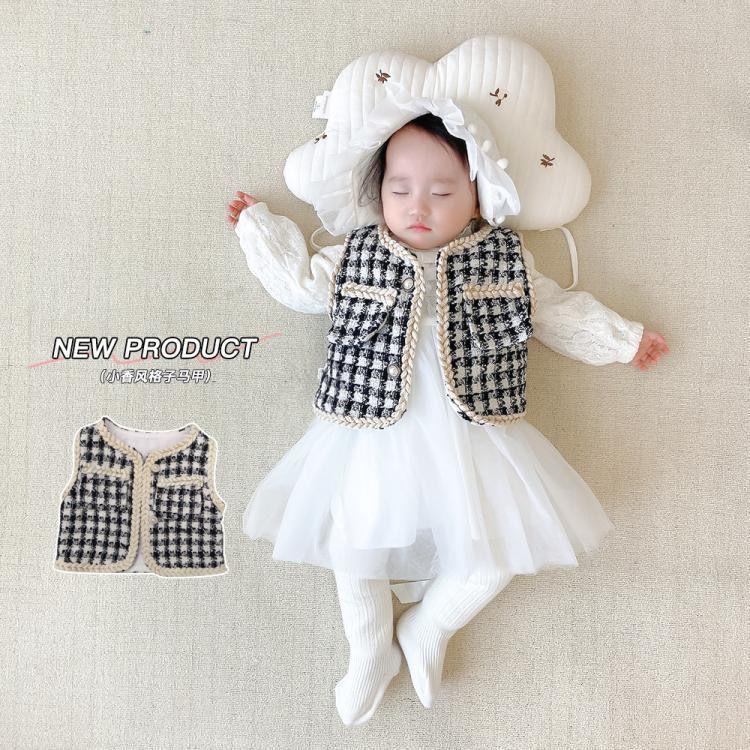Product Introduction of Áo Vest Trẻ Em Bé Phong Cách Cổ Điển, Đặc Biệt Cho Điểm Nóng Của Người Dùng, Thích Hợp Cho Mùa Thu Và Mùa Đông, Có Thể Mặc Mùa Xuân Và Mùa Thu, Thiết Kế Kẻ Sọc, Phong Cách Người Nổi Tiếng Trên Internet, Thích Hợp Cho Bé Gái, Áo Vest 10