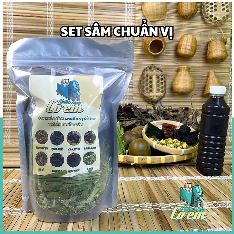 Set nước sâm chuẩn vị nước sâm Cô Em thanh nhiệt - mỗi set nấu 10L nước Nước Trà Tea Chè Trà 2