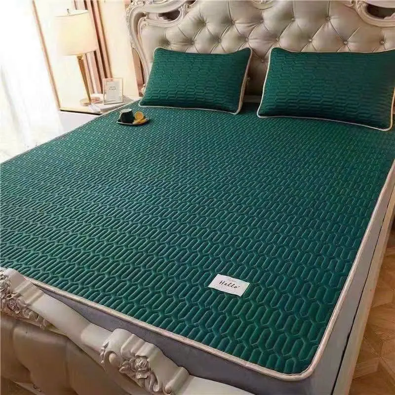 Tặng kèm 2 vỏ gối - Chiếu điều hoà cao su non, chiếu Tencel Latex Thái Lan nhập khẩu cao cấp( m6/m8/2m2 )