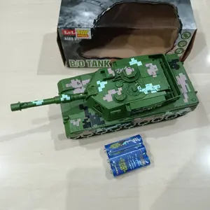Mainan Mobil Tank lampu dan suara