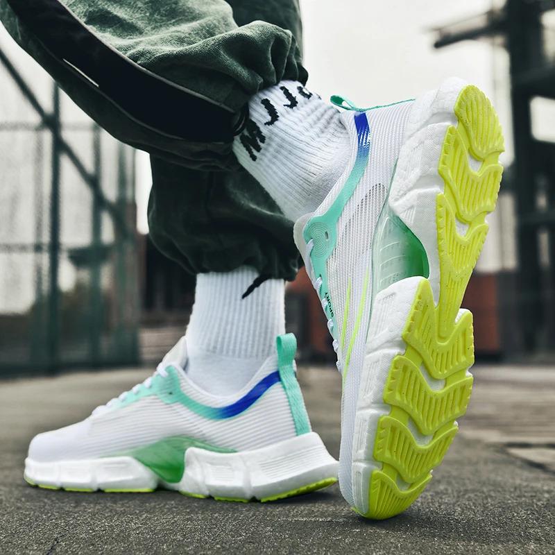2024  Custom Men Casual Sports Sneakers Mesh Blank Carbon Fiber Sole Marathon Jogging Running Walking Shoes for Women Trainers Runner_voghion.com