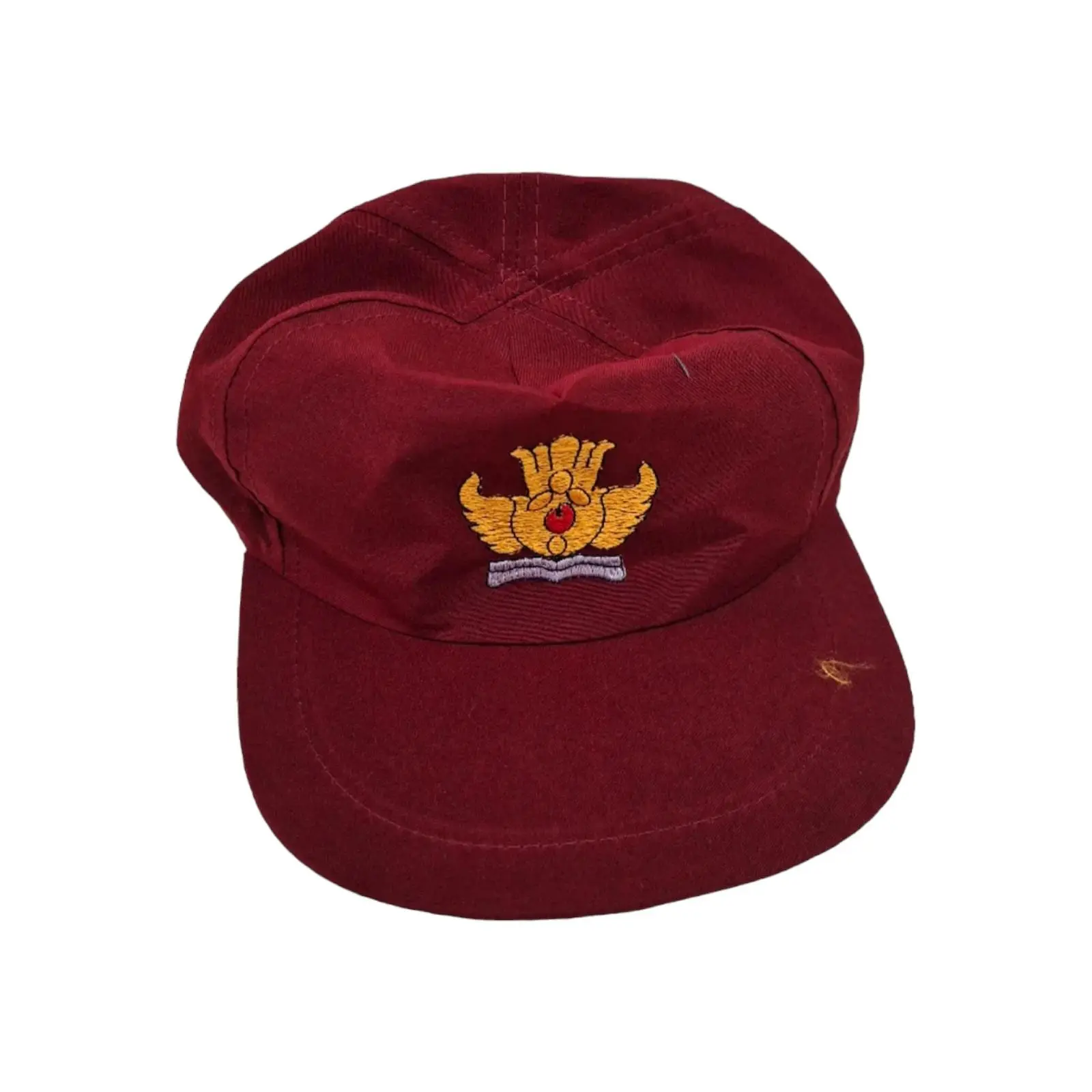Topi SD Anak Sekolah Dasar Logo Bordir Bagian Karet Belakang - Fashion