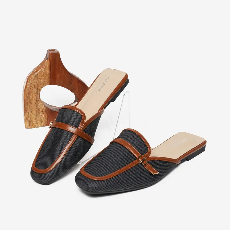 Gabino Sepatu Wanita Mules Flat Casual Grace - O1AB4003 1