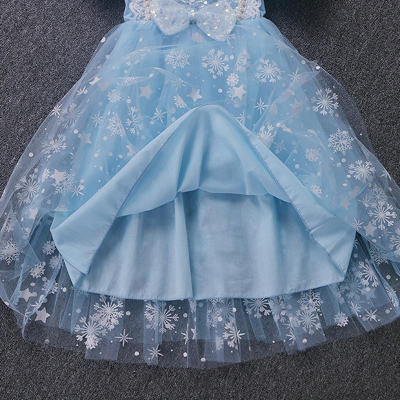 Product Introduction of Frozen Princess Dress Girls' Dress Children's Luminous Aisha Dress Lolita Dress Summer New 16