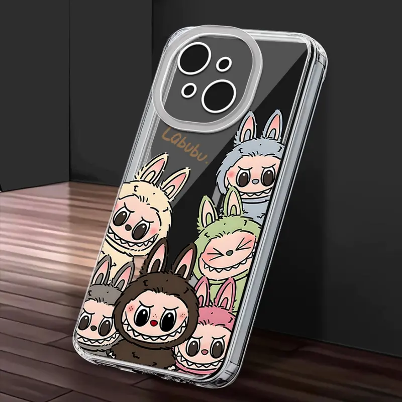 Casing Trand - Casing Hp Ready Untuk Tecno Spark Go 1 Spark 30c 4G Softcase Clear Case Handphone Gambar Kartun - KB2 4