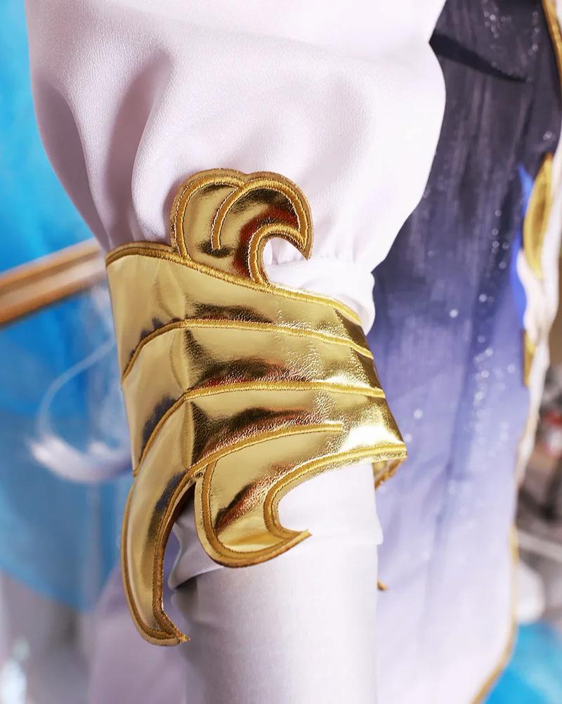 Product Introduction of Trang Phục Hóa Trang, Furina Cosplay Trò Chơi Genshinimpact Focalors, Tóc Giả Nhập Vai Trò Chơi Thần Nước Fontaine, Phim Hoạt Hình Với Đạo Cụ Anime 17