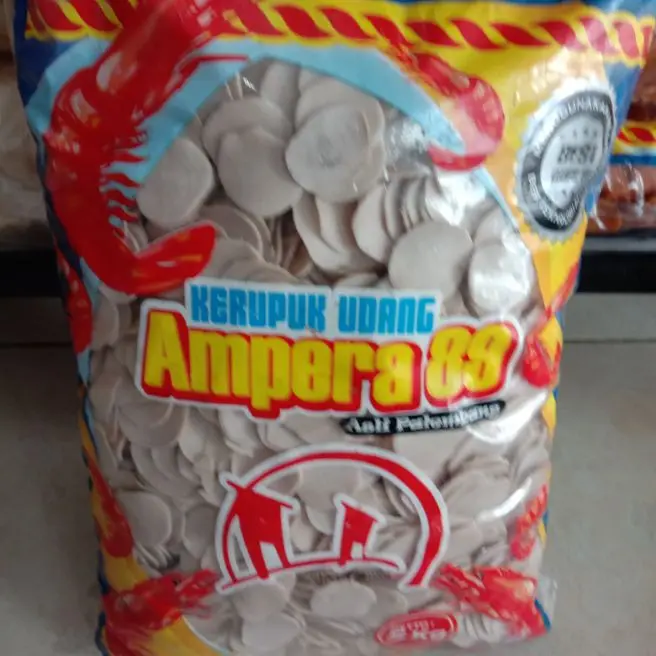 krupuk palembang mentah 1 kg Kerupuk Cemilan