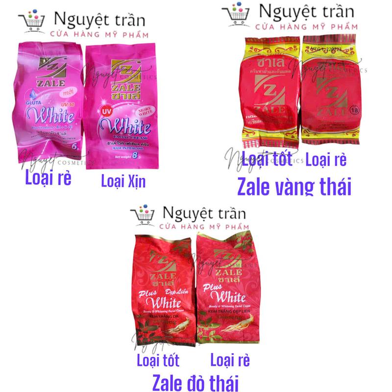 kem zale thái dưỡng trắng da lẻ 1 hộp Làm Đẹp Da Skincare Chăm Sóc Da Dưỡng Ẩm Da Nữ Women kem  nén whitening