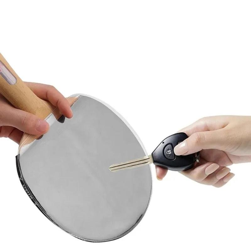 Table Tennis and Badminton Tool Transparent Ping Pong Racket Protective Film Sticky Dust Proof Table Tennis Paddle Maintenance Cover Self Adhesive Rubber Table Tennis Racket Protector 3
