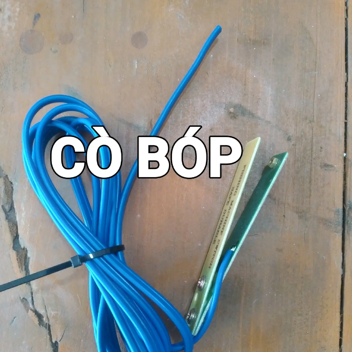 Cò bóp thủy tinh 2m dùng cho máy cơ và điện tử , công tắt cò bóp dài 2m bằng sợi thủy tinh trán đồng , phíp đồng phíp thủy tinh
