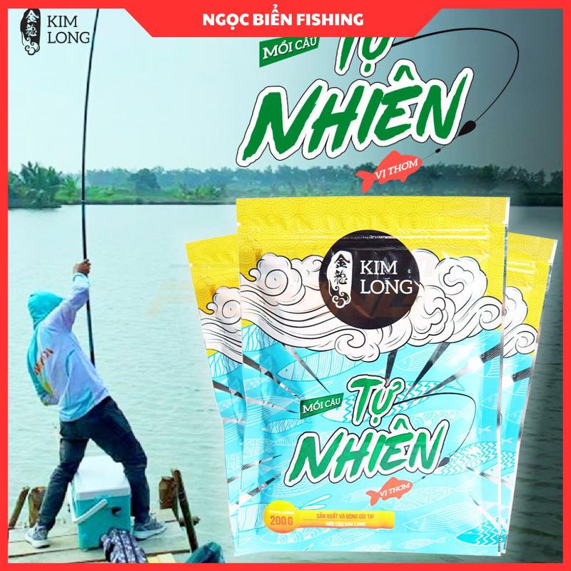  Mồi Câu Cá tự nhiên Kim Long dùng Bắt Cá tổng hợp Đi Câu Fishing 