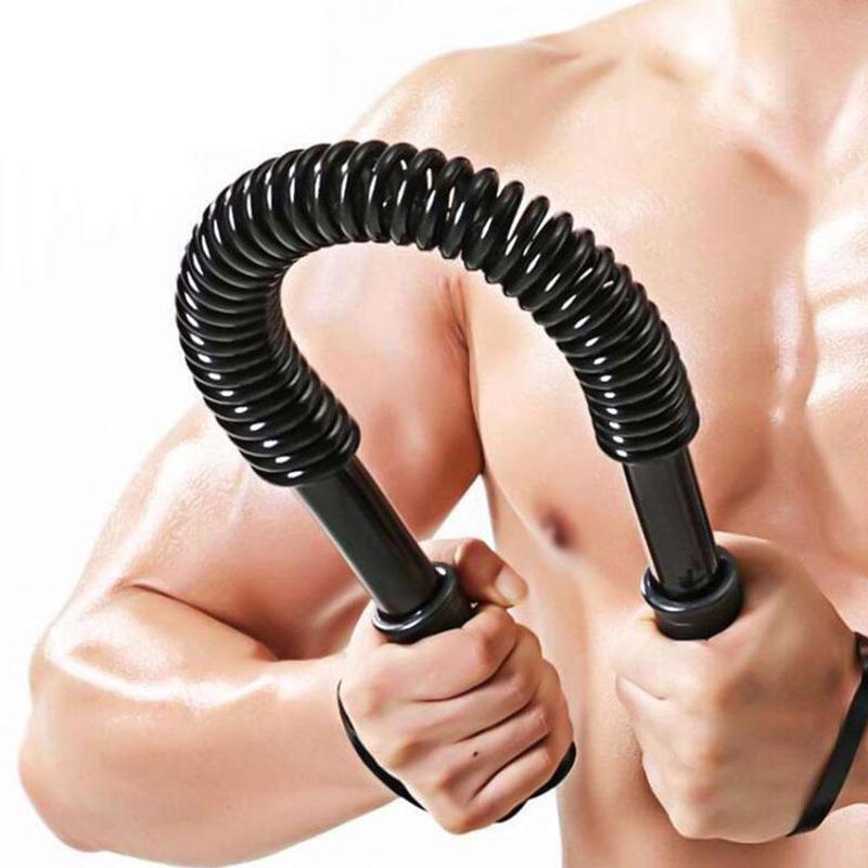 Product Introduction of 1 Pc Heavy Duty Power Twister Spring Bar Resistance Strength Bar Bend Chest Arm Training Exercise Fitness Equipment 27