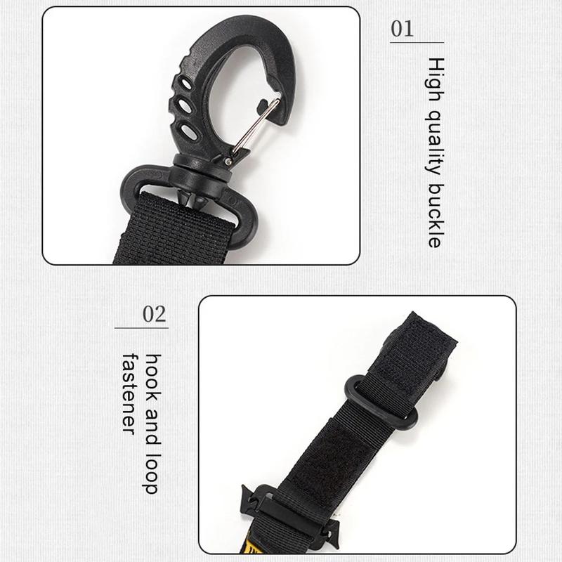 Product Introduction of Three Point Auxiliary Fixed Shoulder Bag Anti Slip Strap Quick Detachable Backpack Stabilizer Strap for Sling Packs & Messengers 7
