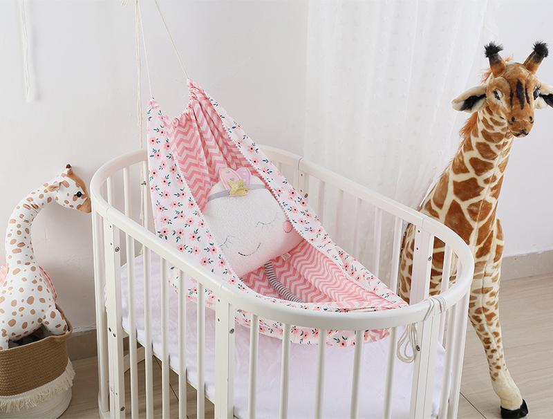 Product Introduction of INS Children's Swing Indoor Outdoor Hanging Basket Kids Hanging Cloth Bag Baby Home Cartoon Hammock 33