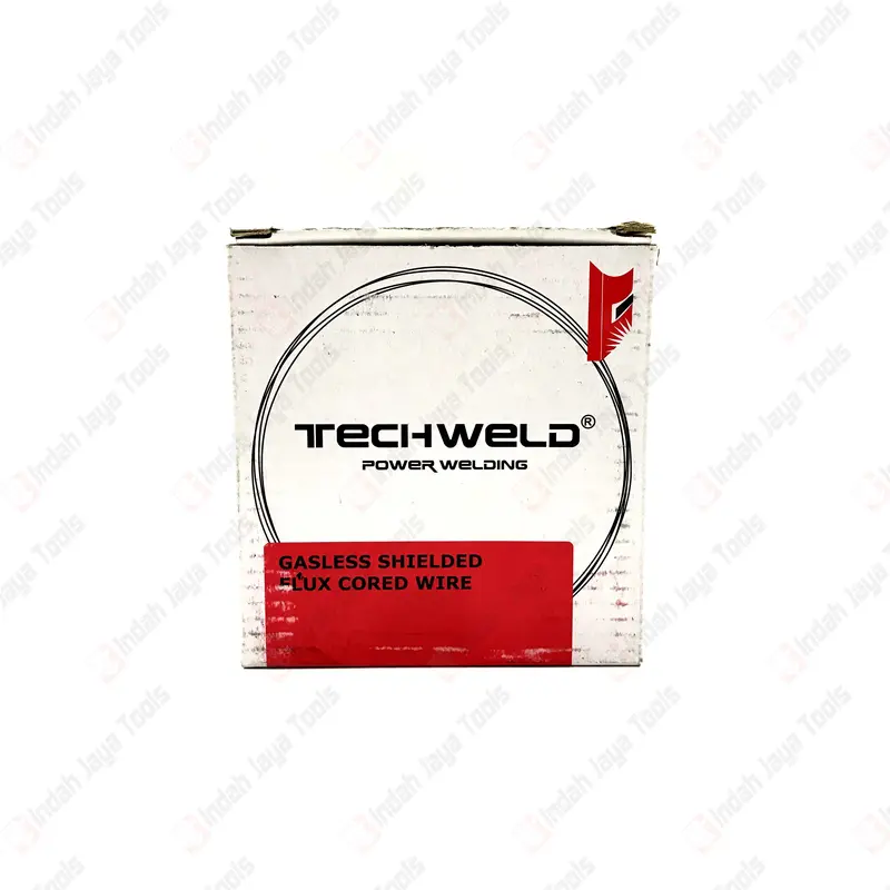 TECHWELD Kawat Las Flux Core Wire 0.8 1.0 mm Tanpa Gas CO2 MIG Wire 4