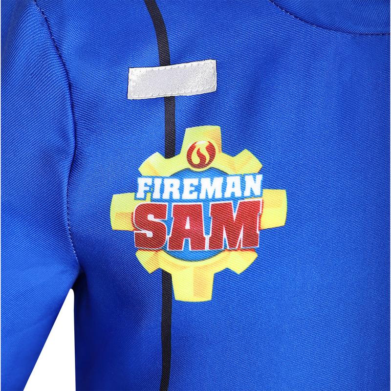 Product Introduction of Halloween Firemansam Children's Performance Costume and Accessories Stage Performance Clothing Clothes Sam Fireman 6