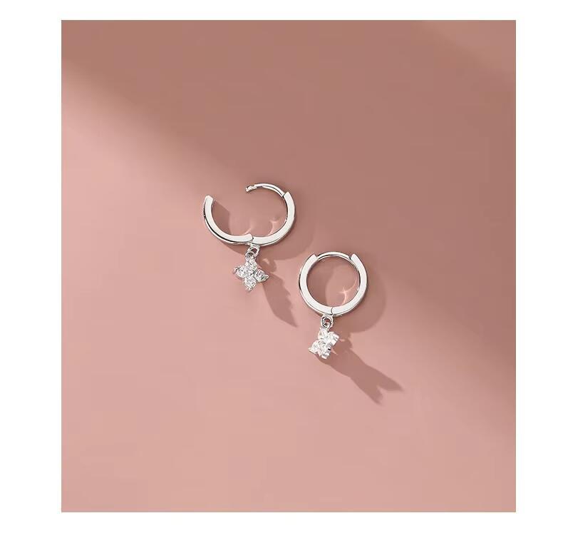 Product Introduction of Sterg Sier leaf  Earrings For Women Trendy Earring Jewelry Prevent Allergy Party Accessories Gift 5