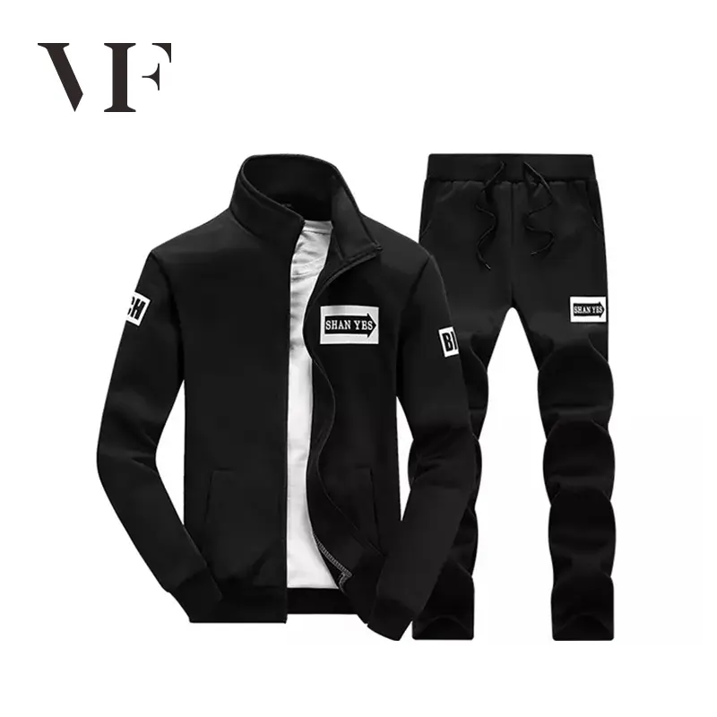 Bộ Đồ Áo Len Áo Khoác Nam, Vfa336 vfasion, Áo Khoác Mùa Đông Cho Nam, Quần Áo Mùa Thu Và Mùa Đông, Áo Len Cardigan Xu Hướng Hai Mảnh, Bộ Đồ Thể Thao Thường Ngày Áo Trẻ Trung Trọn Bộ