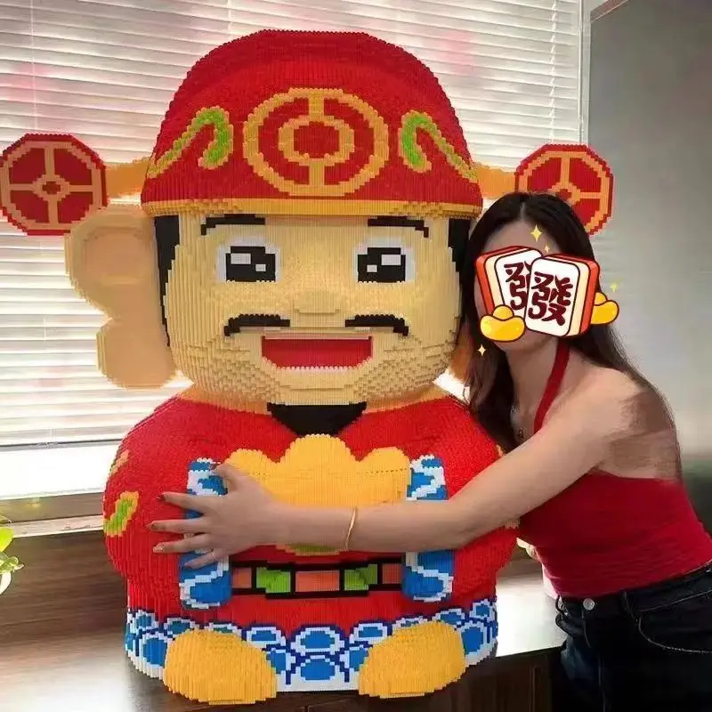 Khối Xây Dựng Lego, Thần Khổng Lồ Của Sự Giàu Có, Hàng Mới Về Năm 2024, Tương Thích Với Lego, Đồ Chơi Dành Cho Người Lớn, Lắp Ráp Khó, Thích Hợp Cho Lễ Hội, Đồ Trang Trí, 2024 0
