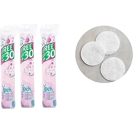 Bông Tẩy Trang  Ipek  cân được mọi loại da, không xù lông  : 30.000₫