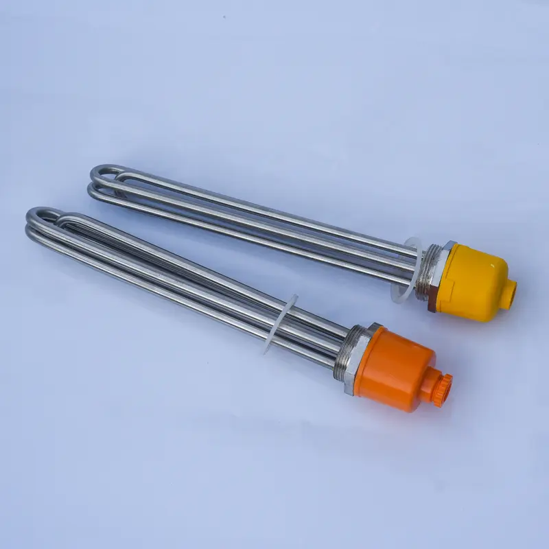 Điện trở củ ren phi 48, thanh nhiệt phi 48 đun nước inox 304 dùng đun nước, nấu cháo,... 1