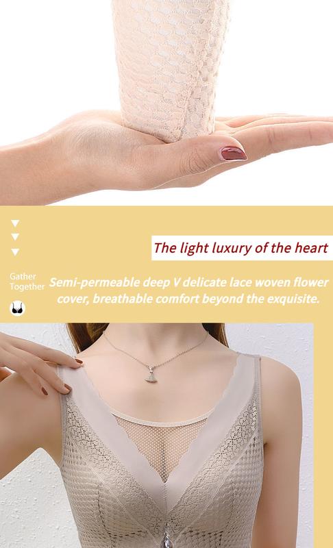 Product Introduction of Women Áo Ngực Nữ, LiYOMI, Ren Mỏng Thoải Mái, Độn Ngực, Chống Chảy Xệ, Không Gọng, Đồ Lót Nữ, [Áo Ngực Ngoại Cỡ] Bra Voi Voan 21