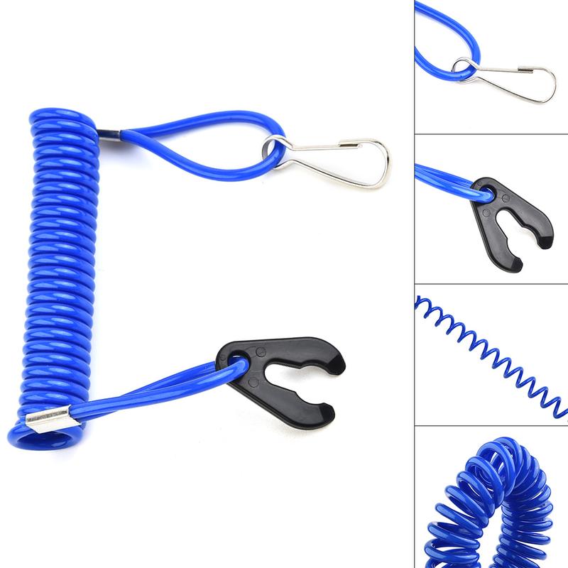 Product Introduction of Kill switch key Parts 1pc Jet ski Floating Safety Blue TPU+PVC For Honda 0