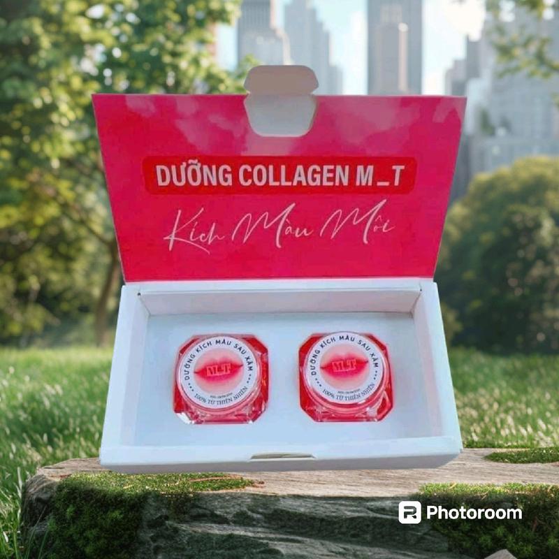 Son Dưỡng collagen  Hồng Môi ,hổ trợ đều màu mô sau khi phun xâm,giảm trình trạng khô môi,hổ trợ thăm môi   Colaghen MT Collagen
