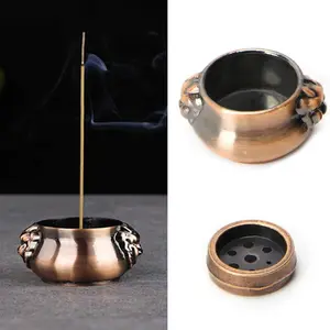 TaffHOME Tempat Dupa Pot Mini Incense Holder 7 Holes Zinc Alloy - YJ-P7