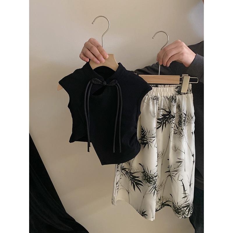 Wanda Black Set | Baju Shanghai Anak Perempuan | Setelan Baju Anak Perempuan 4