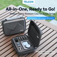 Gambar Telesin Case Medium Shock Resistant Waterproof Dual Layer Partition For Action Camera 3 / 4 / 5 Pro Tas Kamera Aksi Anti Guncangan - S6-PRC-06-TDJ dari Brica Berrisom Kab. Tangerang 5 Tokopedia