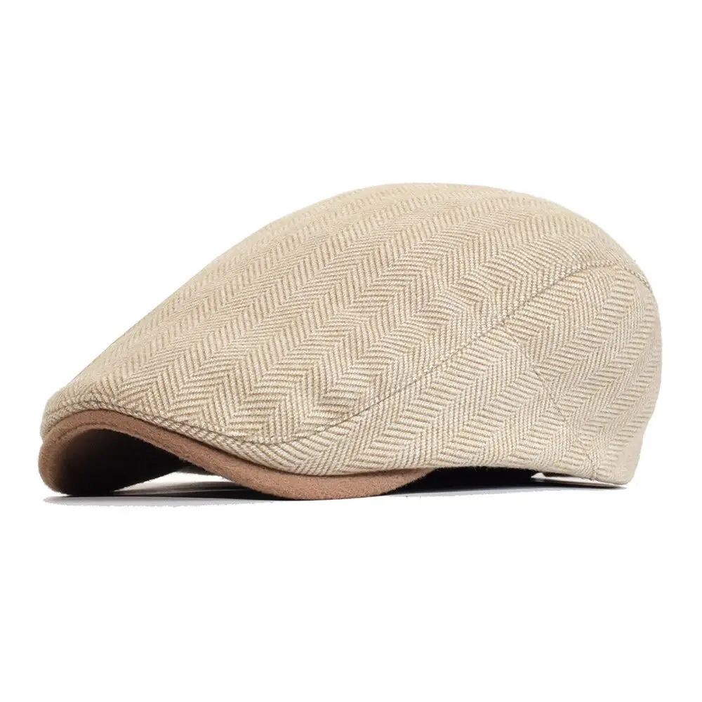 Mũ nồi nam bere beret trung niên cao tuổi NỈ DẠ MỎNG thích hợp cho xuân hè thu đông