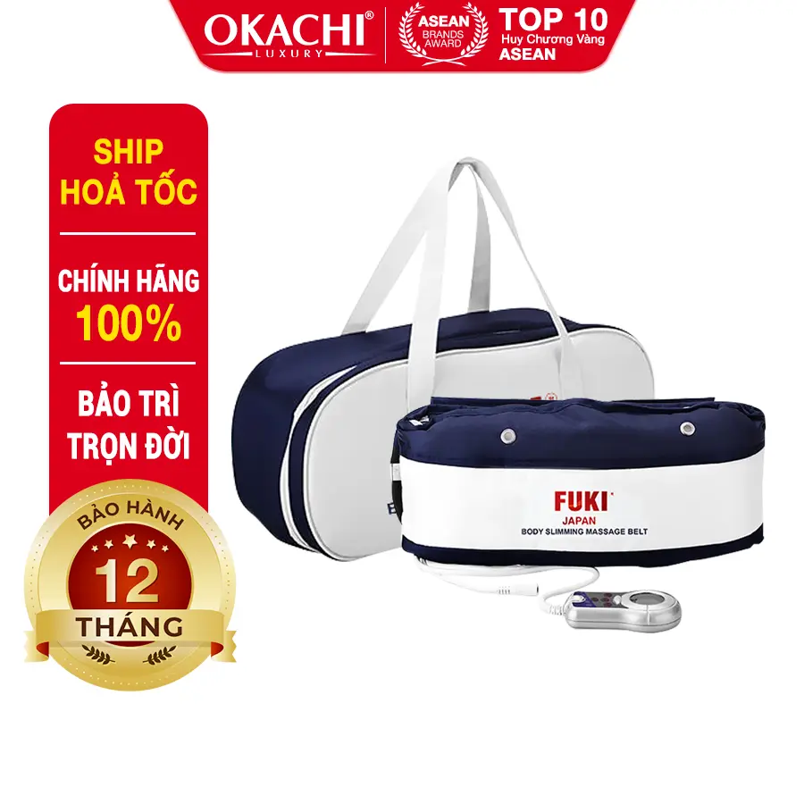 Máy massage bụng FUKI Nhật Bản FK90 ( Dòng cao cấp) may  massage bung