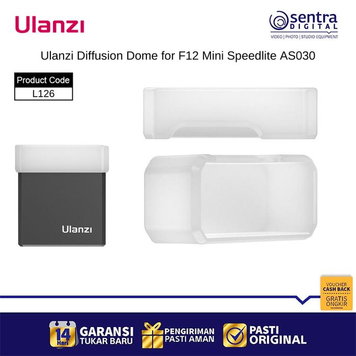Gambar Ulanzi Speedlite L126 AS030 Diffusion Dome for F12 Mini dari Sentra Digital Kota Surabaya Tokopedia