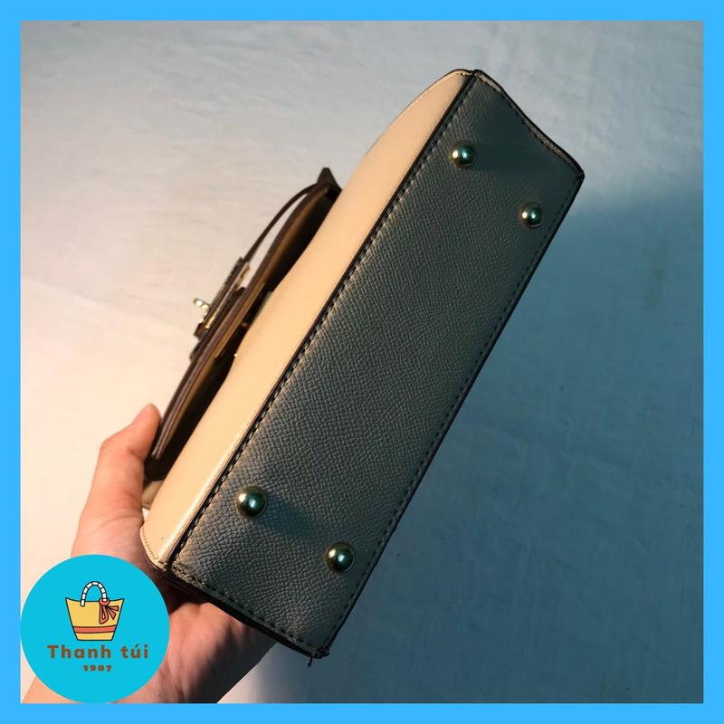Túi xách tay đeo chéo size 19 da lì dáng cao Bag Nữ 7