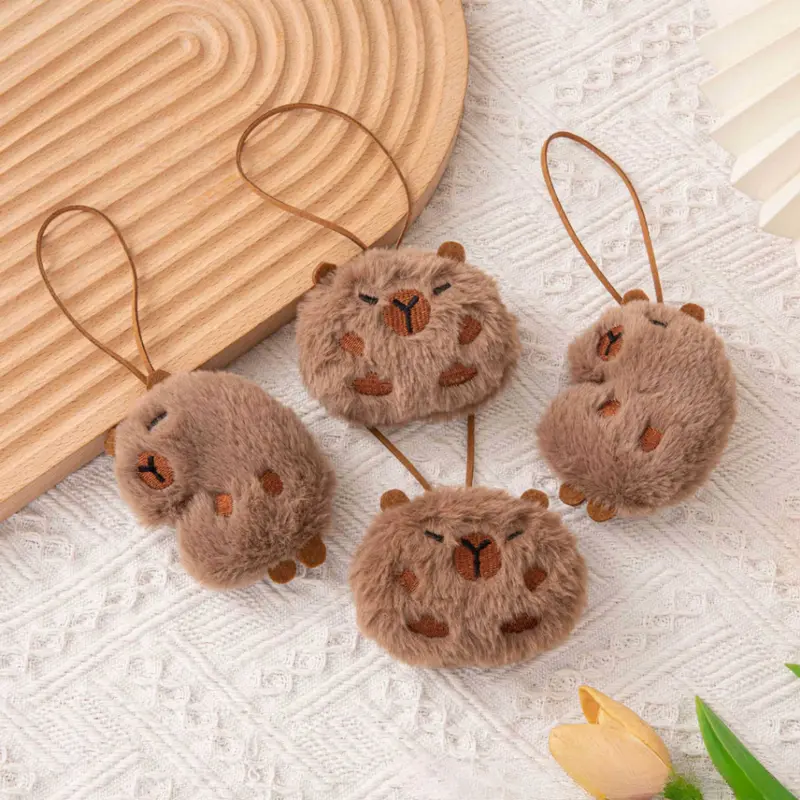 Gantungan Kunci Boneka Capybara Lucu 0