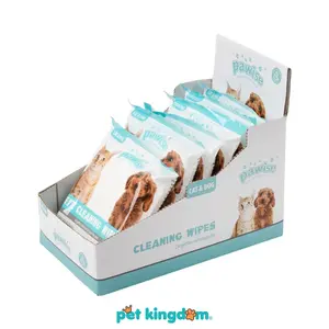 Pet Kingdom Pawise Tisu Basah Pembersih Mata Hewan 15 Lembar Pembersih Mata Cairan Pembersih Perawatan Hewan Kebersihan Peliharaan