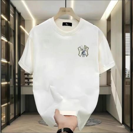 Product Introduction of ANDREA  mùa hè 2024 phong cách mới thời trang đa năng mặc bên trong đen trắng phong cách phương Tây phong cách Hàn Quốc dáng rộng hợp thời trang nam nữ áo thun ngắn tay in hình sinh viên cao cấp 10