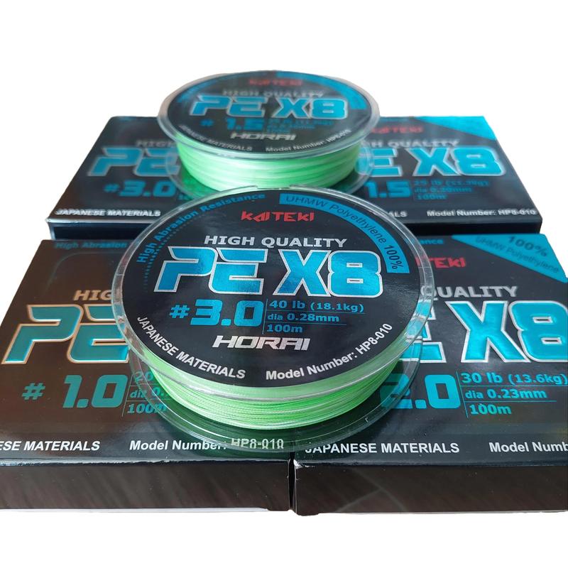 Dây Dù Pe Câu Cá Horai X8 100m Chuyên Câu Lure Lăng Xê Chất Liệu Tơ Bền Đi Câu Fishing Bắt Cá Mồi