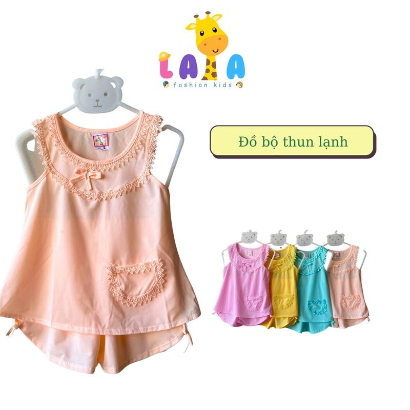 Product Introduction of [Combo 4 bộ] bé gái thun lạnh phối ren nhiều mẫu size 5-23kg (màu ngẫu nhiên) set ngố đồ bộ quâ  notreem quần quant  reem 10