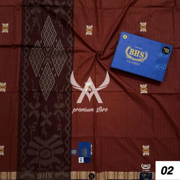 (BGL-EJ) Sarung BHS Excellent Gold Tipe Jacquard Timbul Dewasa - J 02 (BGL-EJ) Sarung BHS Excellent Gold Tipe Jacquard Timbul Dewasa - J 02