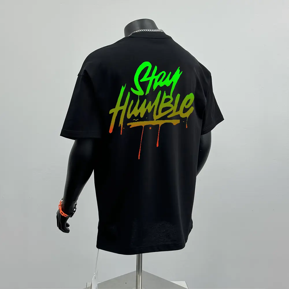 100% Cotton Trend Versatile Loose Design Short-sleeved Oversize T-shirt Crew Neck Top Men and Women Unisex
