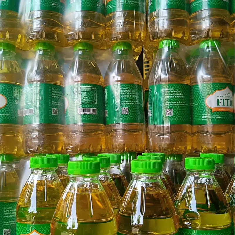 minyak goreng fitri 400ml Botol 5