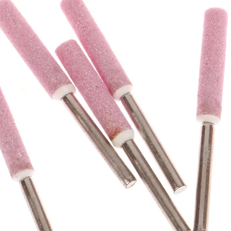 Dũa Đá Mài Máy Mài Cưa Xích, Bộ 10 Cái, Thích Hợp Cho Cưa Xích 4 / 4.8 / 5.5 / 6Mm, Đánh Bóng Kim Loại, Đá Máy Mài Cưa Xích 3