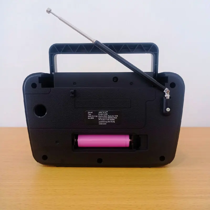 Radio Asatron R-1117 USB Bluetooth dengan Saluran FM, AM, dan SW 6