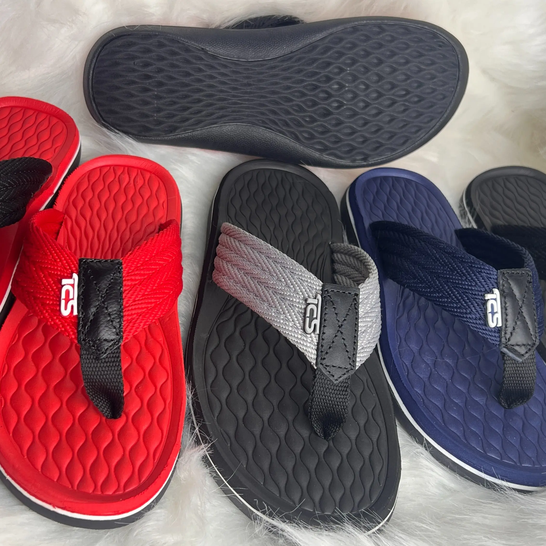 [Sale Hot] DéP kẹp, Dép xỏ ngón nam trơn hàng xưởng sale hot, dép kẹp , chất, êm chân, chống trượt, bền bỉ DéP Sandal Nhung Đế Bằng cao su nhân tạo