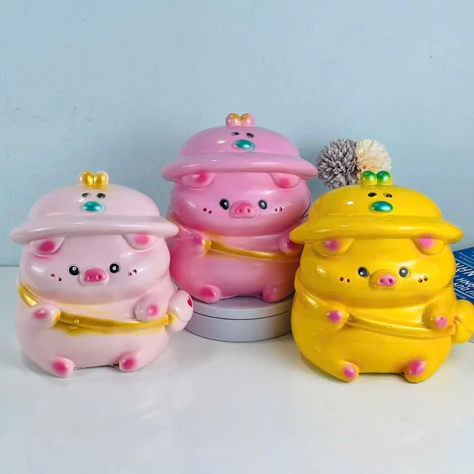 Heo Đất Mũ Vịt, Heo Đất Xinh, Hũ Tiết Kiệm, Heo Đất Tiết Kiệm.