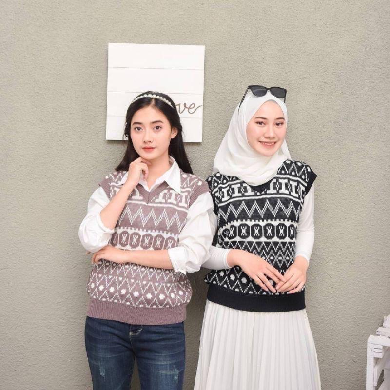Product Introduction of Rompi Vest Rajut Monaco / Rompi Rajut 0